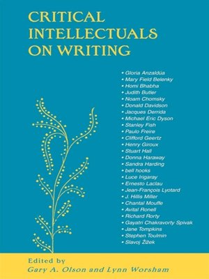 cover image of Critical Intellectuals on Writing